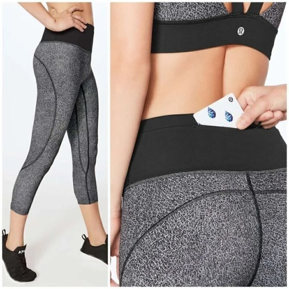 Lululemon Run The Day Crop 23